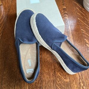 Clarks Azella Theoni Navy Espadrille Flats – Women’s Size 7M